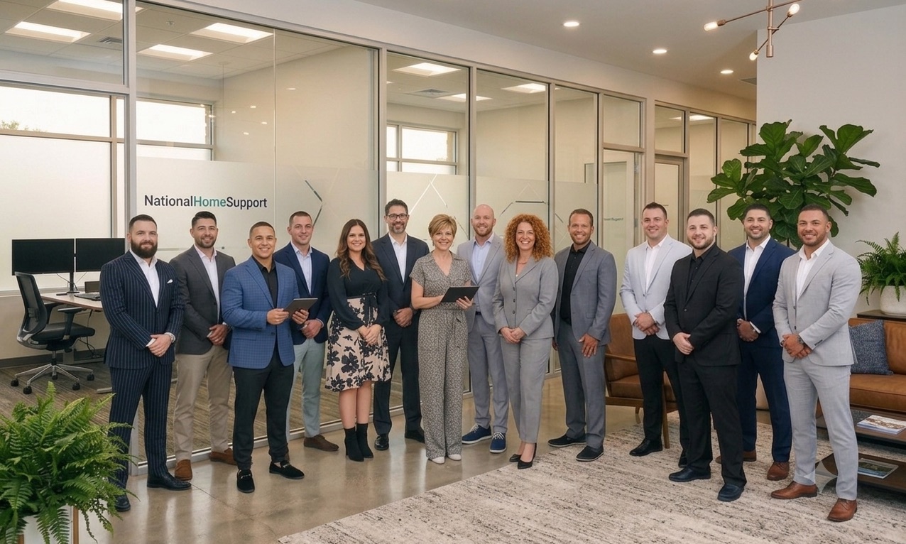 The National Home Support team in our Fort Worth office
